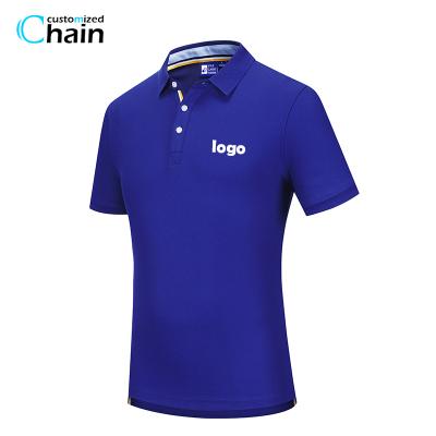 China New style mens polo shirt viable high quality polo shirt with custom logo printed. Custom Golf Polo Logo for sale