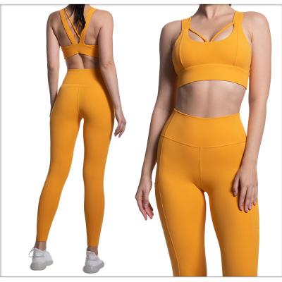 China 2022 New Lulu Nylon Amazone 2022 QUICK DRY High Waisted Backless Butt Yoga Tight Selling Hot Selling Tight Suit for sale