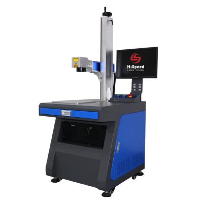 China 20W 30W 50W Jewelry Fiber Laser Air Cooled Desktop Standard Marking/Engraving/Cutting Machine for sale