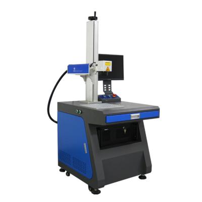 China 20W 30W 50W Air Cooled Efficient Working Desktop Standard Fiber Laser Marking/Engraving/Cutting Machine For Stainless Steel for sale