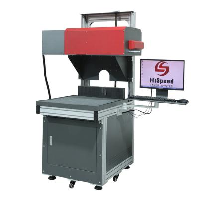 China Large Format 250W Metal Tube CO2 Non-metal Air Cooled Laser Marking /Engraving /Cutting Machine For Paper Cutting for sale