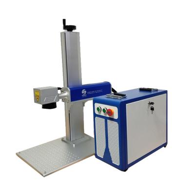 China 2023 Air-cooled Price Split 50W Mini Portable Fiber Laser Marking /Engraving/Cutting Agent Machine for sale