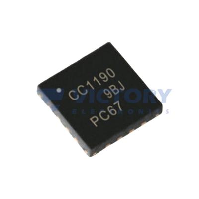 China Intelligent production new original CC1190RGVR CC1190 VQFN16 IC Education MCU with high quality for sale