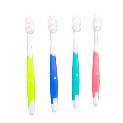 China Tooth Cleaning Lowest Factory Price Household adult soft bristles plastic toothbrush #007 for sale