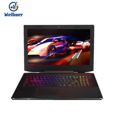 China Backlit Keyboard 17 Inch 6G Gamer Ultrabook 64GB RAM Gtx 1060 Memory Dedicated Video Graphics Card 144hz Intel Core I7 7700 Gaming Laptop for sale