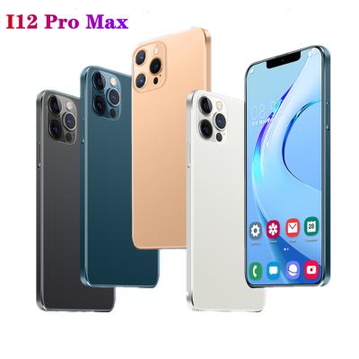 China Original waterproof i12 pro max phone 6.7 inch Android Smartphones 12GB+512GB 5G LET 12 pro max mobile phone mobile phone for sale