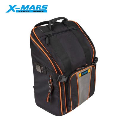 China Big capacity ; Portable X-Marry Tool Bag Backpack, Heavy Duty Water Resistant Pro Large Capacity Tool Organizer Bag; tool backpack for sale