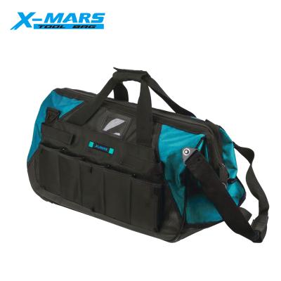 China Big capacity ; Portable X-Trouble Professional Wholesale Professional Heavy Duty 24inch Quality 24inch Tool Bag Trolley Bag High Wheel Height Multi-pocket for sale