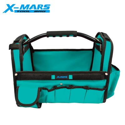 China Big capacity ; Portable X-Trouble 11Inch To Turn Handle Electrician Tool Bag For Multi-fuction Portable Electricians Or Carpenters Bag Tools for sale