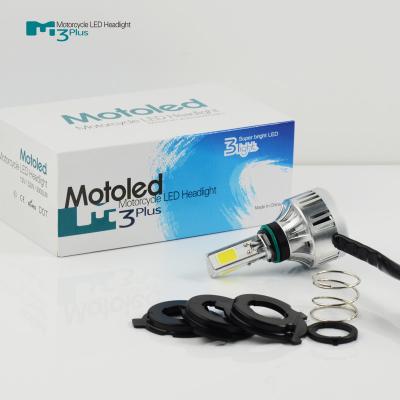 China 3000K/6000K bulbos M3Plus del reemplazo de la motocicleta LED con el microprocesador de Sanan en venta