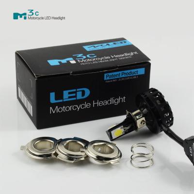 China High Beam / Low Beam Bright Motorcycle Headlights Bulbs Excellent Heat Dissipation for sale