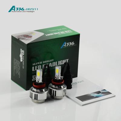 China Sanan Chips H8 H9 H11 LED Headlight Lamp , LED Headlight Conversion Kits for sale