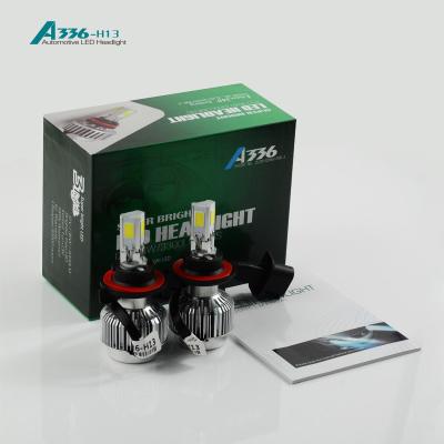 China Aviation Alumium Automotive LED Headlamp Bulb H13 Waterproof With Sanan Chip for sale