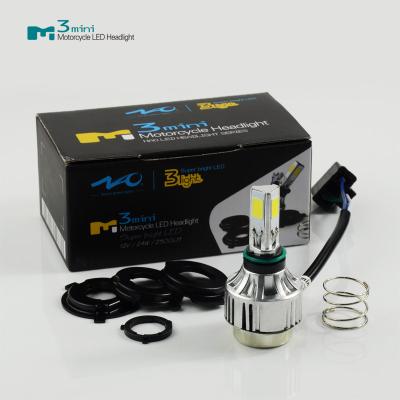 China High Speed Mute Fan LED Motorcycle Headlamp 50000hrs Lifespan Environment Friendly for sale