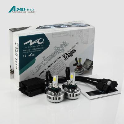 中国 3600LM は 12V LED のヘッドライトのキット 40W H10 を 1 つの年の保証防水します 販売のため