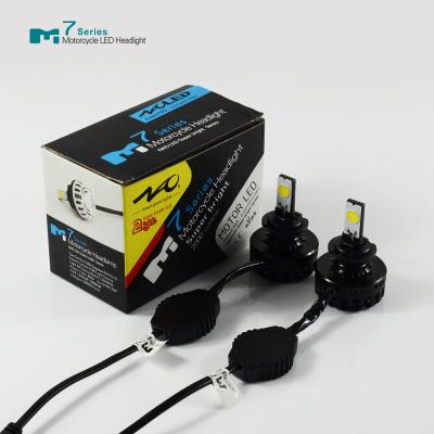 China Bulbos brillantes de la linterna de H7 LED para las motocicletas, linterna de la moto del LED en venta