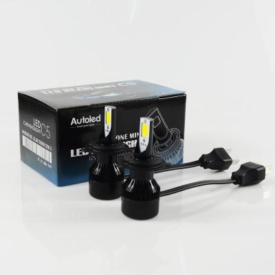 China Linternas potentes para el coche, bulbos automotrices H4 de 25 vatios de la linterna del LED en venta