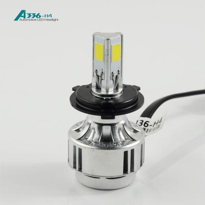 China Yellow / White LED Auto Headlight Bulbs H4 IP67 Excellent Heat Dissipation for sale