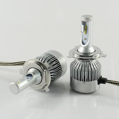 China Bulbos de la linterna del reemplazo del bulbo/3800LM H4 de la linterna del microprocesador H4 LED de Sanan en venta