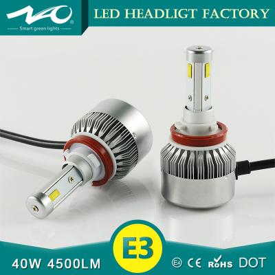 China Small H8 H9 H11 Automotive LED Headlamp Waterproof CE ROHS Certification for sale