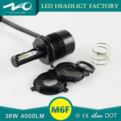 China Van de de LEIDENE van de Sananspaander de Bollen Motorfietskoplamp van H4, de Uitrusting van de de LEIDENE Koplampomzetting van H4 Te koop