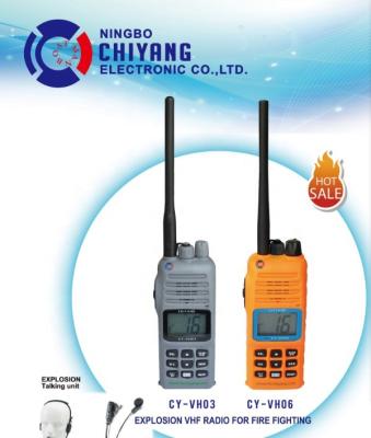 China 270*58MM VHF Intrinsically Safe Marine Radio for Frequency Range 154-164MHZ for sale