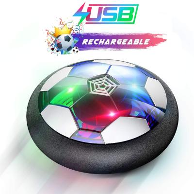 China 7 color flash LED lights& Indoor&Outdoor Music Ball Hover Light Electric Football LED Air Power Hover Football Flash Soccer Ball for sale