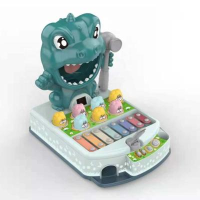 China Hot selling 2021 educational toys other educational multifunctional interactive toys electric dinosaur beat a mole toys for sale