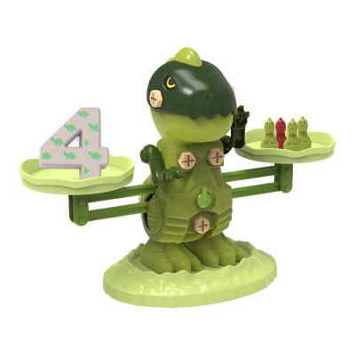 China Brand New Developing Intelligence Dinosaur Balance Game Kids Matching Game Toy Dinosaur Educational Toy Set Educational DIY Toys for sale