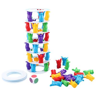 China Tower Collapse Penguin Challenge Balanced Tower Toy Stacking Games XNF000030 for sale