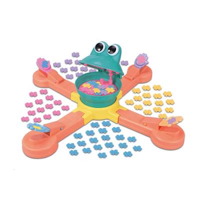 China Children's interaction rebound mix promotion frog bath toy jumping frog toy 25.8*25.8*8.5 for sale