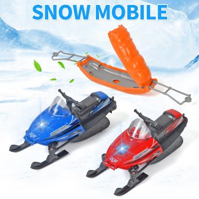 China Toy Alloy Toy Children Diecast Toys , Diecast Toy Vehicles Friction Die Cast Snowmobile Toy Car for sale