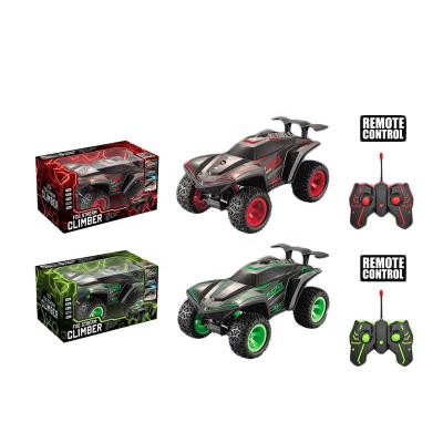 China High speed RC model 2.4g 4CH rc car with 5 light effect soaring car with mist radio control spray toys for kids for sale