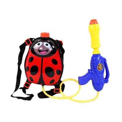 China Funny Water Gun Summer Toy Little Beetle Backpack Water Gun for sale