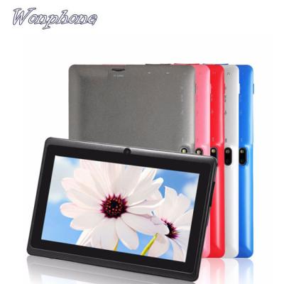 China Cheapest 7inch Tablet Wifi AllWinner A33 Tablet Q88 7