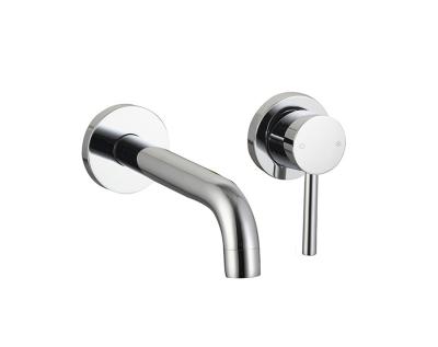 중국 Round Classical In Wall Single Lever Bathroom Mixer Tap Bathroom Chrome Brass 판매용