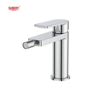 China Water Bathroom Chrome Brass Aerator Tap Faucet OEM Single Lever à venda