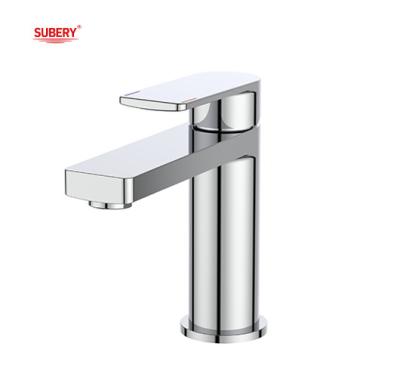 Китай Chrome Brass Bathroom Bath Mixer Taps Cold And Hot Water OEM Single Lever продается