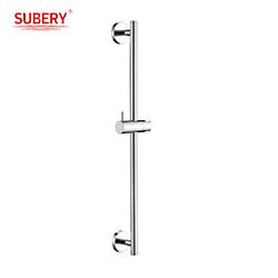 China Wall Mounted Modern Shower Slide Bar Chrome Round Classical OEM for sale