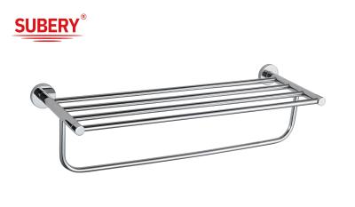 China Brass towel bar shelf double floor for sale