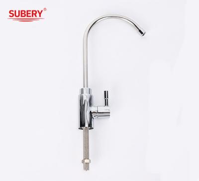 China Single Lever Tall Basin Mixer Faucet Bathroom Chrome Brass Long Handle Hot And Cold Water Faucet for sale