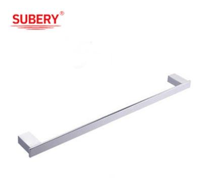 China Wall Mount Screws Install Modern Single Towel Bar Stainless Steel Bathroom Accessories for sale