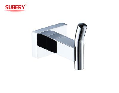 China Wall Mounted Bathroom Accessories Towel Single Hook Coat Hook Punched/no Holes Punched for sale