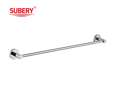 China Luxury washroom single towel bar bathroom towel hook wall mounted stainless steel SUS304 towel holder rack rail for sale