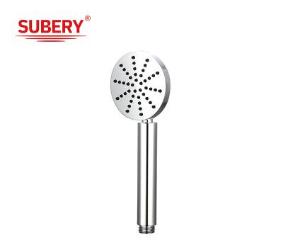 China Brass handshower for shower column bathroom round silicon nozzle OEM for sale