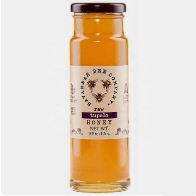 中国 Round Clear Empty 250ml and 8oz Tall Glass Bottle for Honey Hot Sauce Juice Cold Brew Coffee 販売のため