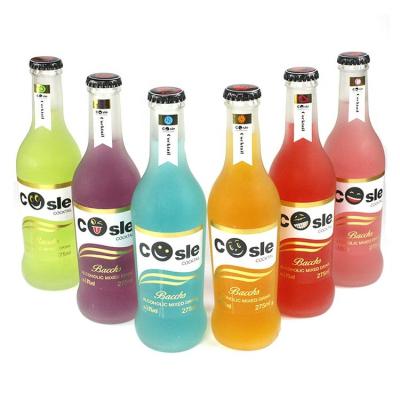 Κίνα stock high quality 275ml soda drink glass bottle with crown cap for sale προς πώληση