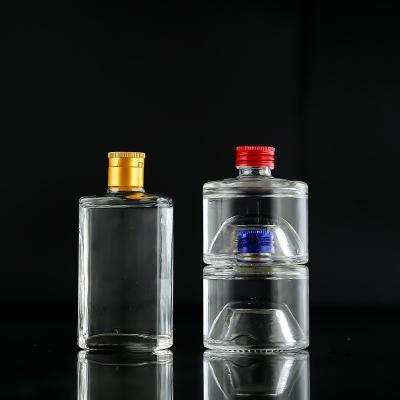 Κίνα 100ml mini spirits vodka gin liquor glass bottle and clear liquor glass bottle προς πώληση