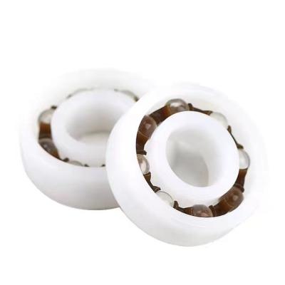 China Spinning Flexible Factory Directly Supply Custom Small Radial Bearing Plastic Roller Pom Ring Bearing Plastic Ball Bearing for sale