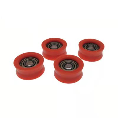 China Hotels Good Performance The Most Popular PU Bearing Pulley With Shaft V-Type Pulley for sale